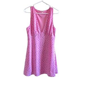 NWOT Lottie Moss by PacSun Pink & Black Dress Sz S